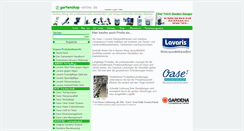 Desktop Screenshot of gartenshop-online.de